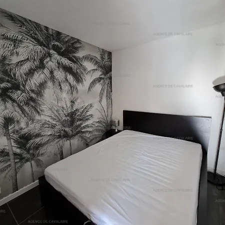 T3 Renove 49m², Centre-ville Cavalaire-sur-mer, Plages A Pied, Clim, Terrasse, Parking Sous-sol - Fr-1-100-278 Apartamento